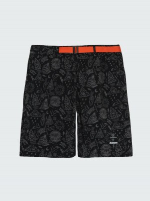 Vivobarefoot Finisterre Muške Kratke Hlače Crne | HR156MM