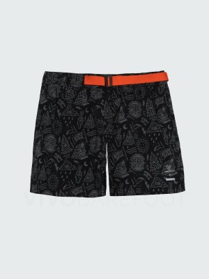 Vivobarefoot Finisterre Sport Muške Kratke Hlače Crne | HR157LQ