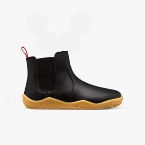 Vivobarefoot Fulham II Dječje Cipele Obsidijanske | HR420IR