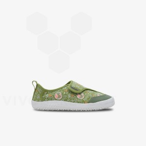 Vivobarefoot GAIA Dječje Cipele Zelene | HR387PV