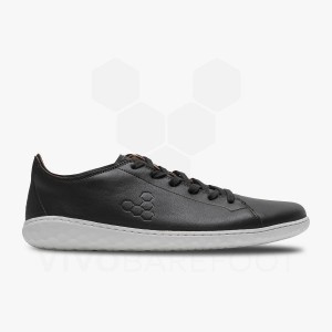 Vivobarefoot Geo Court III Muške Lifestyle Cipele Crne | HR125RX