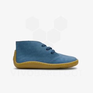 Vivobarefoot Gobi Addis Dječje Cipele Indigo | HR426CP