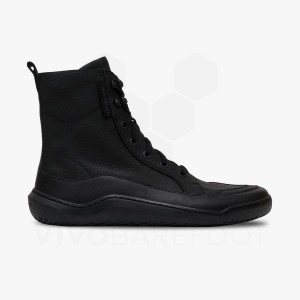 Vivobarefoot Gobi Boot Muške Lifestyle Cipele Obsidijanske | HR119XG