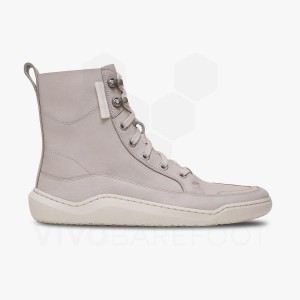 Vivobarefoot Gobi Boot Ženske Lifestyle Cipele Bež | HR283PV