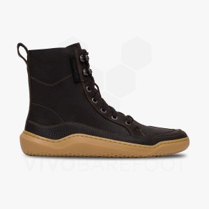 Vivobarefoot Gobi Boot Ženske Lifestyle Cipele Crne | HR285NN