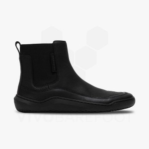 Vivobarefoot Gobi Chelsea Ženske Lifestyle Cipele Obsidijanske | HR286MM