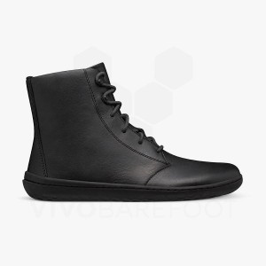 Vivobarefoot Gobi HI IV Ženske Lifestyle Cipele Obsidijanske | HR321DO