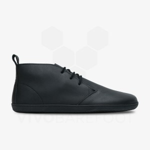 Vivobarefoot Gobi III Muške Lifestyle Cipele Crne | HR122UK