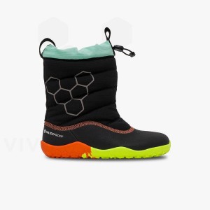 Vivobarefoot Lumi FG Dječje Cipele Obsidijanske | HR399DO