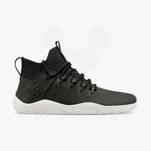 Vivobarefoot Magna FG Muške Planinarske Cipele Obsidijanske Bijele | HR020SZ