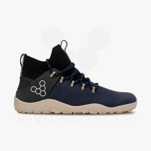Vivobarefoot Magna FG Muške Planinarske Cipele Plave | HR021RX