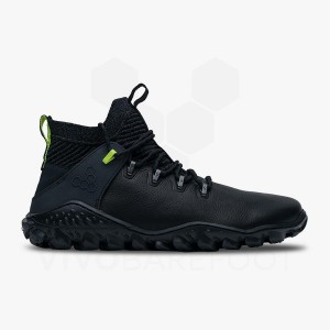 Vivobarefoot Magna Forest Esc Muške Planinarske Cipele Obsidijanske Svijetlo Zelene | HR037BA