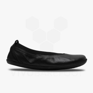 Vivobarefoot Opanka Ballerina Ženske Lifestyle Cipele Obsidijanske | HR317HT