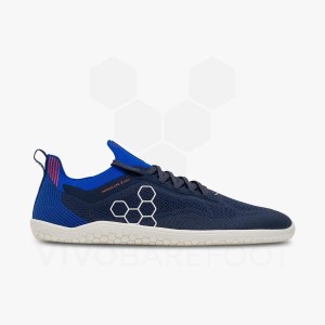 Vivobarefoot Primus Lite Knit Muške Cipele Za Trčanje Na Cesti Tamnoplave | HR051NN