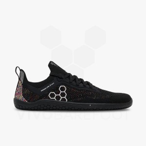 Vivobarefoot Primus Lite Knit Ženske Cipele Za Trčanje Na Cesti Obsidijanske | HR227TL