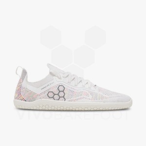Vivobarefoot Primus Lite Knit Ženske Tenisice za Trening Bijele | HR259NN