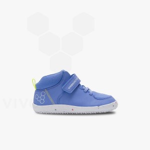 Vivobarefoot Primus Ludo Hi Dječje Cipele Plave | HR411RX