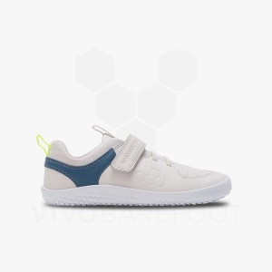 Vivobarefoot Primus Ludo Juniors Dječje Cipele Bijele | HR360QC