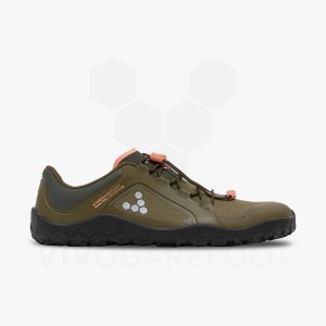 Vivobarefoot Primus Trail III All Weather FG Ženske Tenisice za Trening Tamno Maslinasto Zelene | HR273ZD