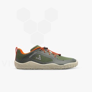 Vivobarefoot Primus Trail II FG Juniors Dječje Cipele Zelene | HR414OB