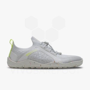 Vivobarefoot Primus Trail Knit FG Ženske Trail Tenisice Bijele | HR237JE