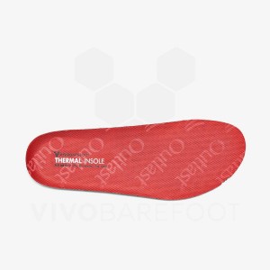 Vivobarefoot Thermal Muške Ulošci Crvene | HR153PV