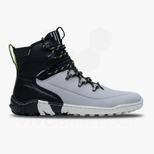 Vivobarefoot Tracker Decon FG2 Muške Planinarske Cipele Crne Sive | HR013ZD
