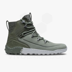 Vivobarefoot Tracker Decon FG2 Muške Planinarske Cipele Maslinasto Zelene | HR014YF