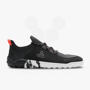 Vivobarefoot Tracker Decon Low FG2 Muške Planinarske Cipele Obsidijanske | HR016WH