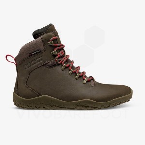 Vivobarefoot Tracker II FG Ženske Planinarske Cipele Kafe | HR200UK