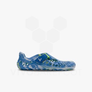 Vivobarefoot Ultra Bloom Dječje Sandale Plave Svijetlo Tirkizne | HR436SZ