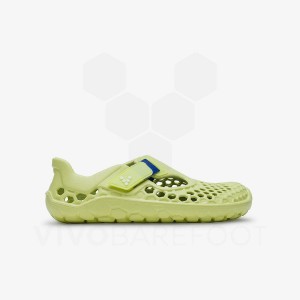 Vivobarefoot Ultra Bloom Dječje Sandale Svijetlo Zelene | HR435TL
