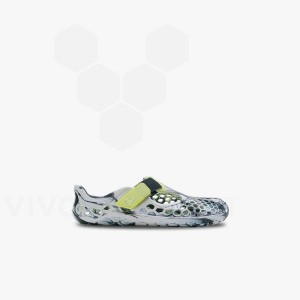 Vivobarefoot Ultra Bloom Preschool Dječje Cipele Obsidijanske Bijele | HR389NN